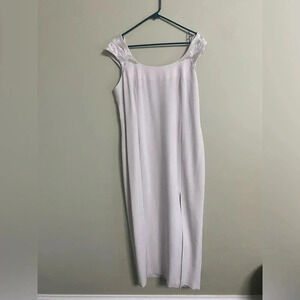 Daymor Couture By Mercedes Ferreira Dress Gown White Size 14 Formal Wedding